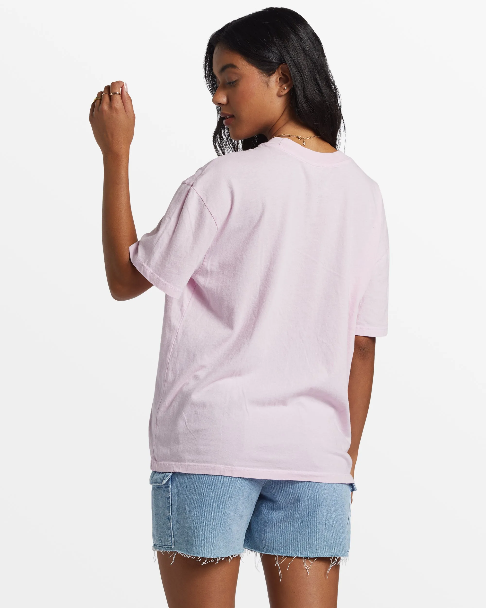 Aloha All Day Oversized T-Shirt - Sweet Pink