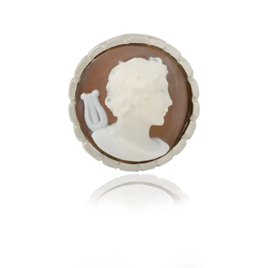 Apollo with Lyre Cameo Ring