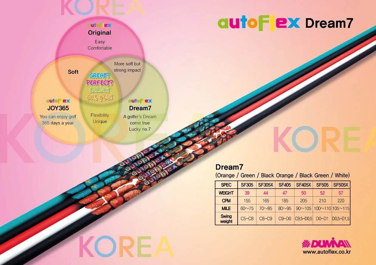 AutoFlex Golf Dream7 Driver Shaft