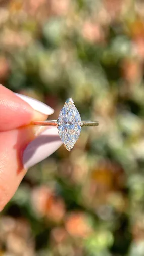 Ava 2.04ct F-VS1 Marquise Lab Diamond