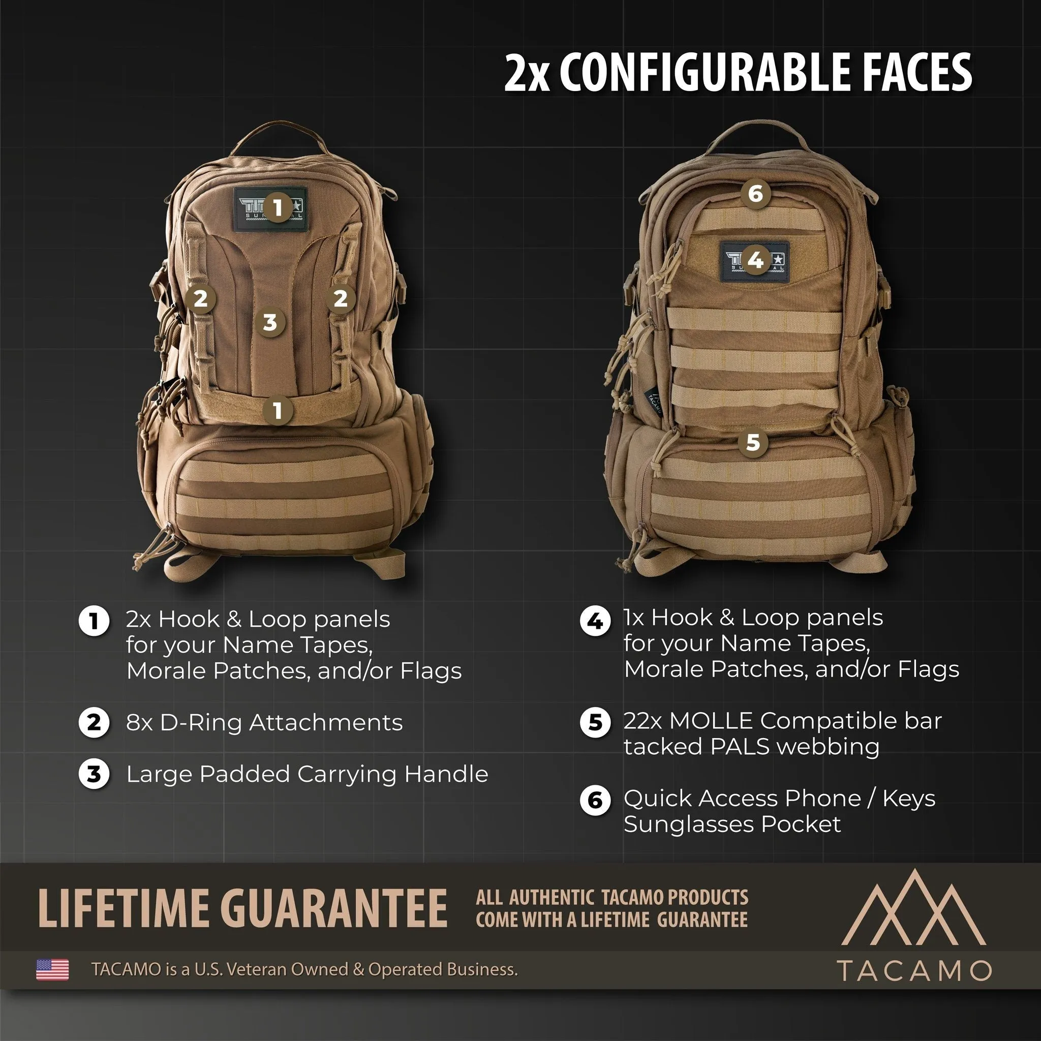 BC50 50L 72-Hour Tactical Backpack