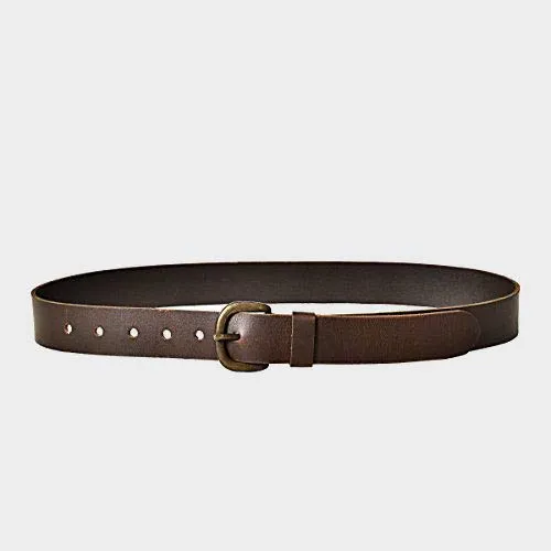 BELT - SINGLE PIN - D-BROWN