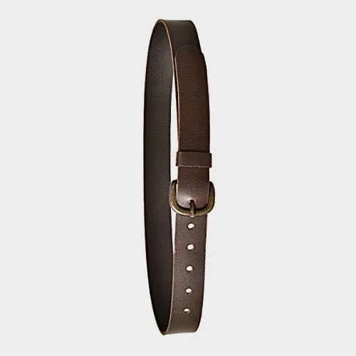 BELT - SINGLE PIN - D-BROWN