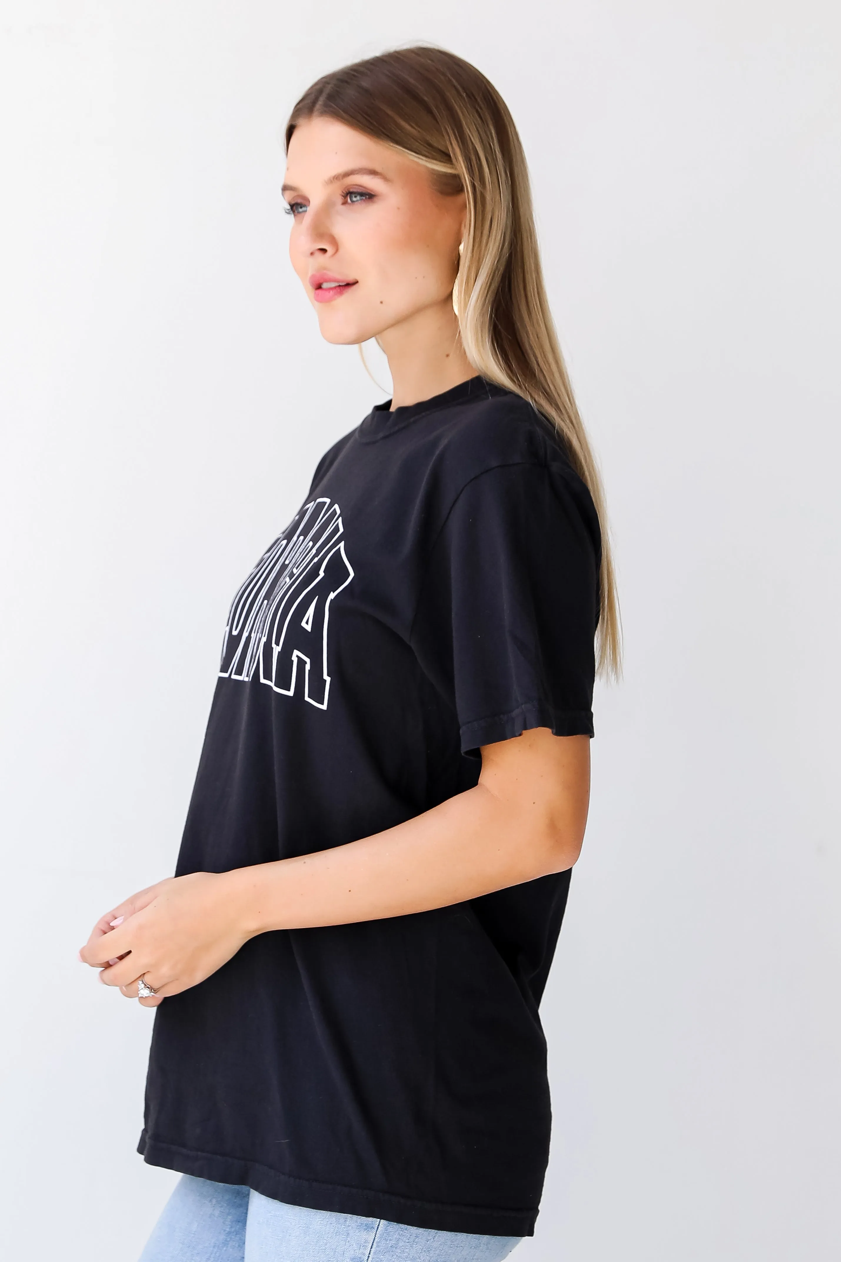 Black Georgia Tee