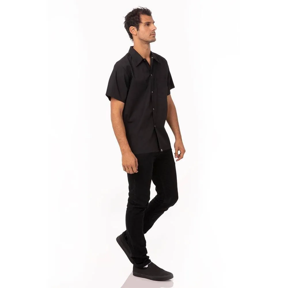 Black Utility Cook Shirt