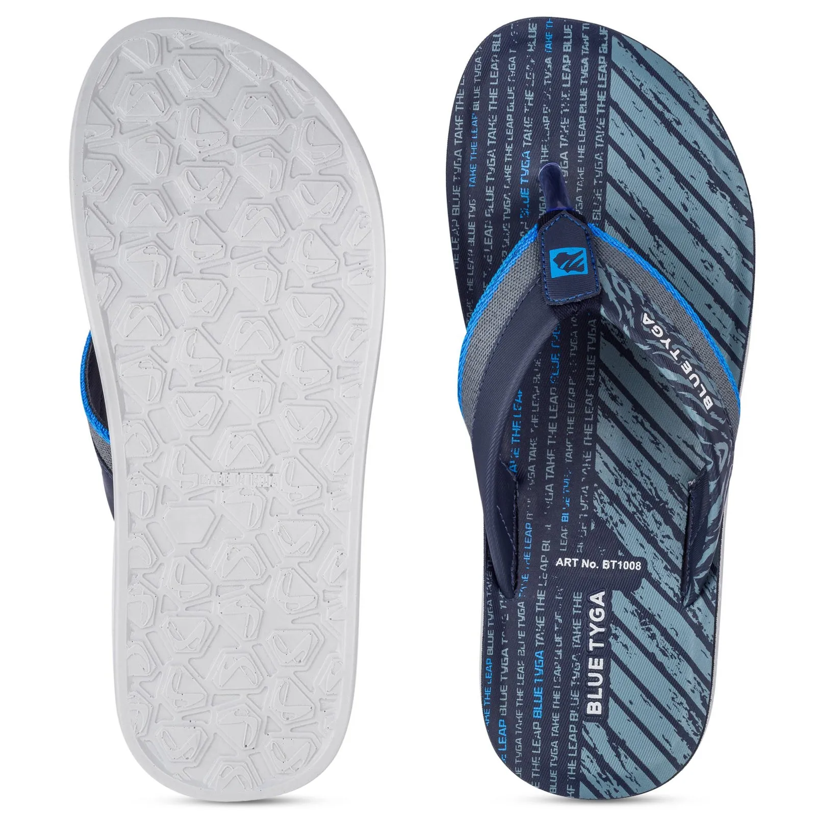 Blue Tyga Sandals For Men  - BT1008 Blue