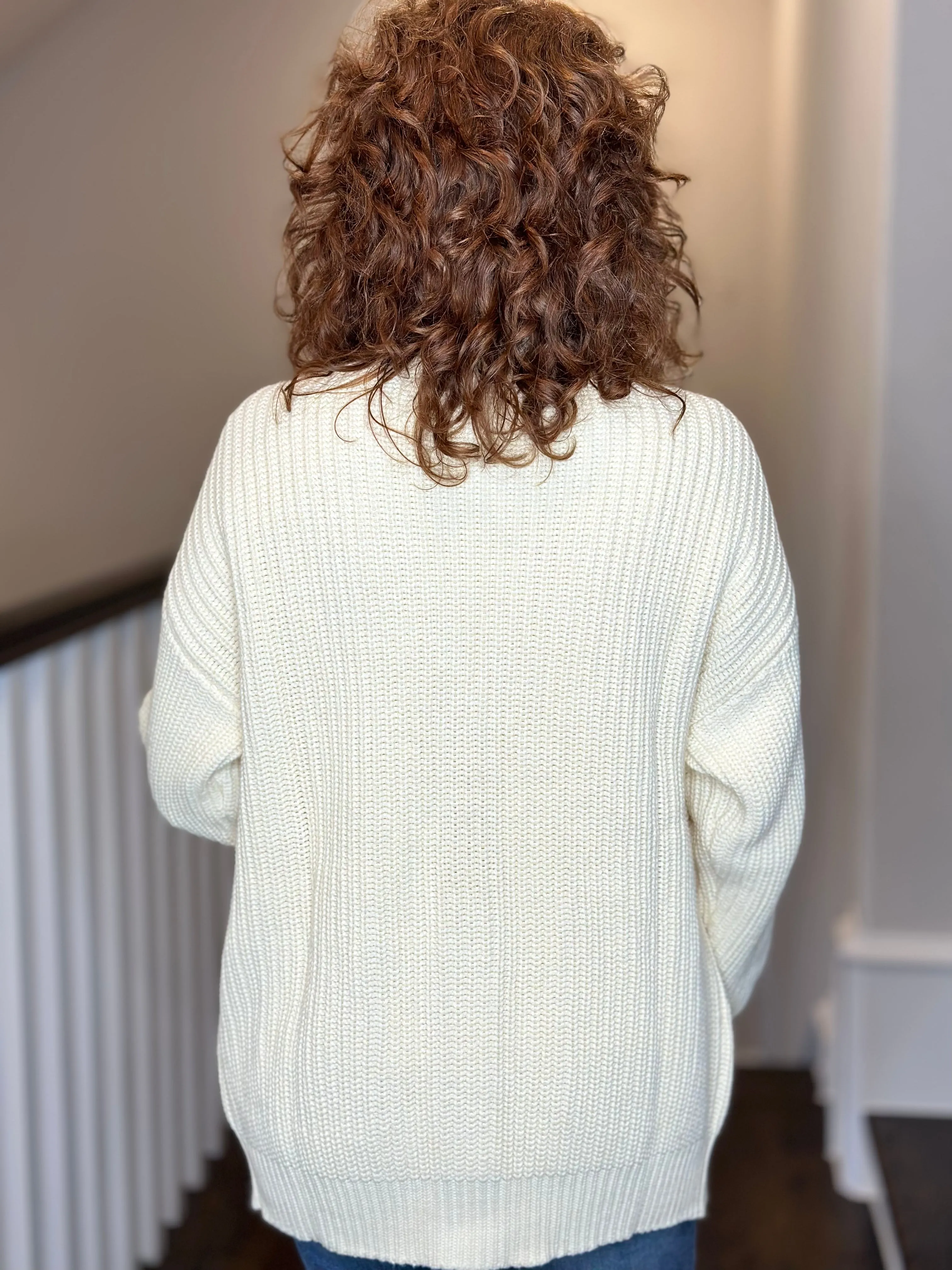 Callahan - The Cardigan in Creme