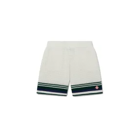 CASABLANCA Crochet Tennis Short