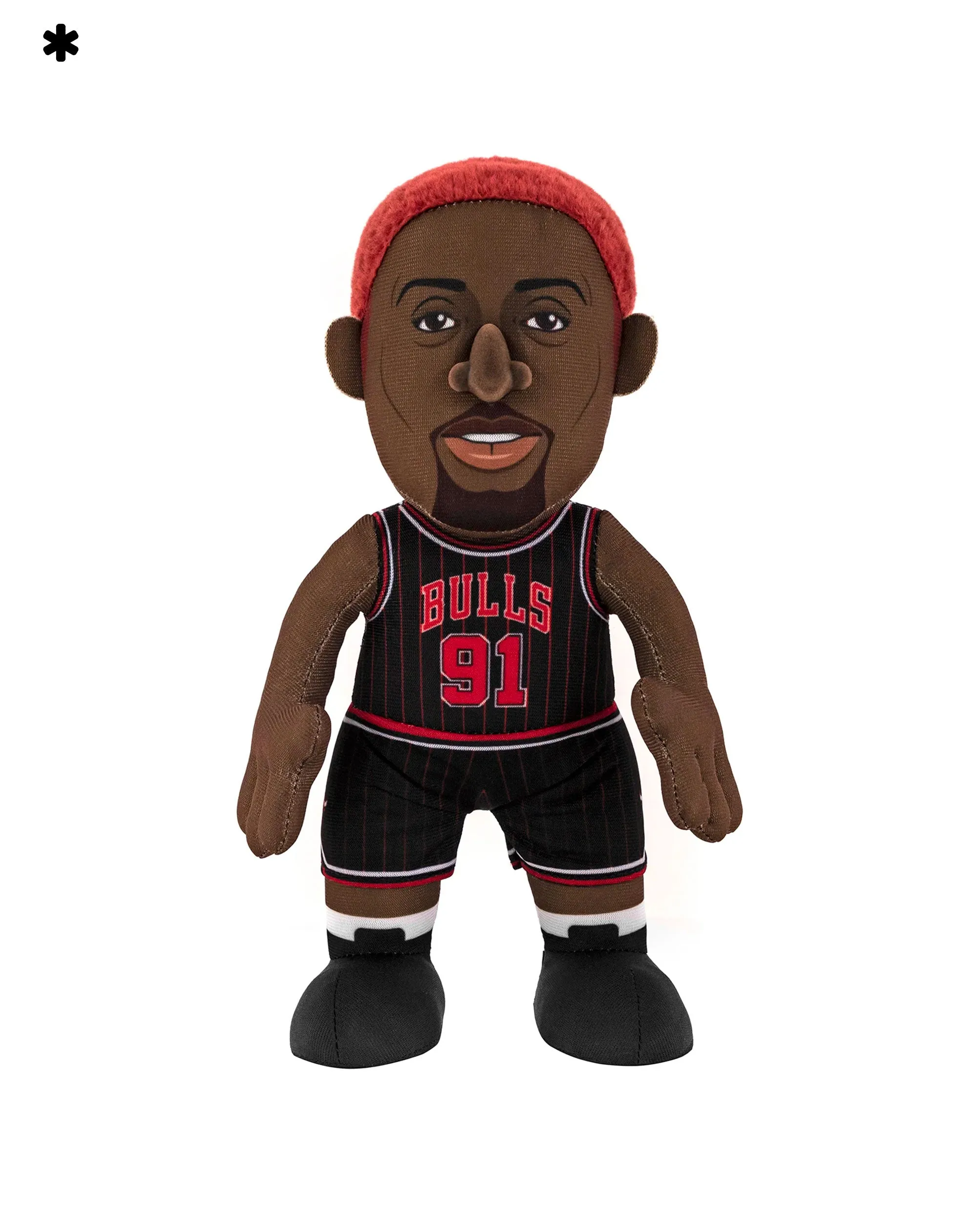 Chicago Bulls Dennis Rodman 10 Plush Figure