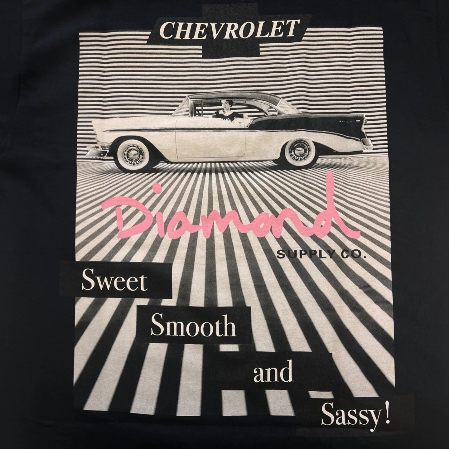 DIAMOND SUPPLY CO. x Chevy Sassy Mens Graphic Tee