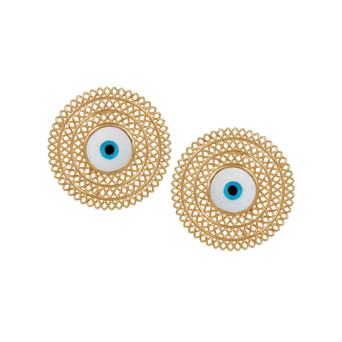 Eye Protect Stud Earrings