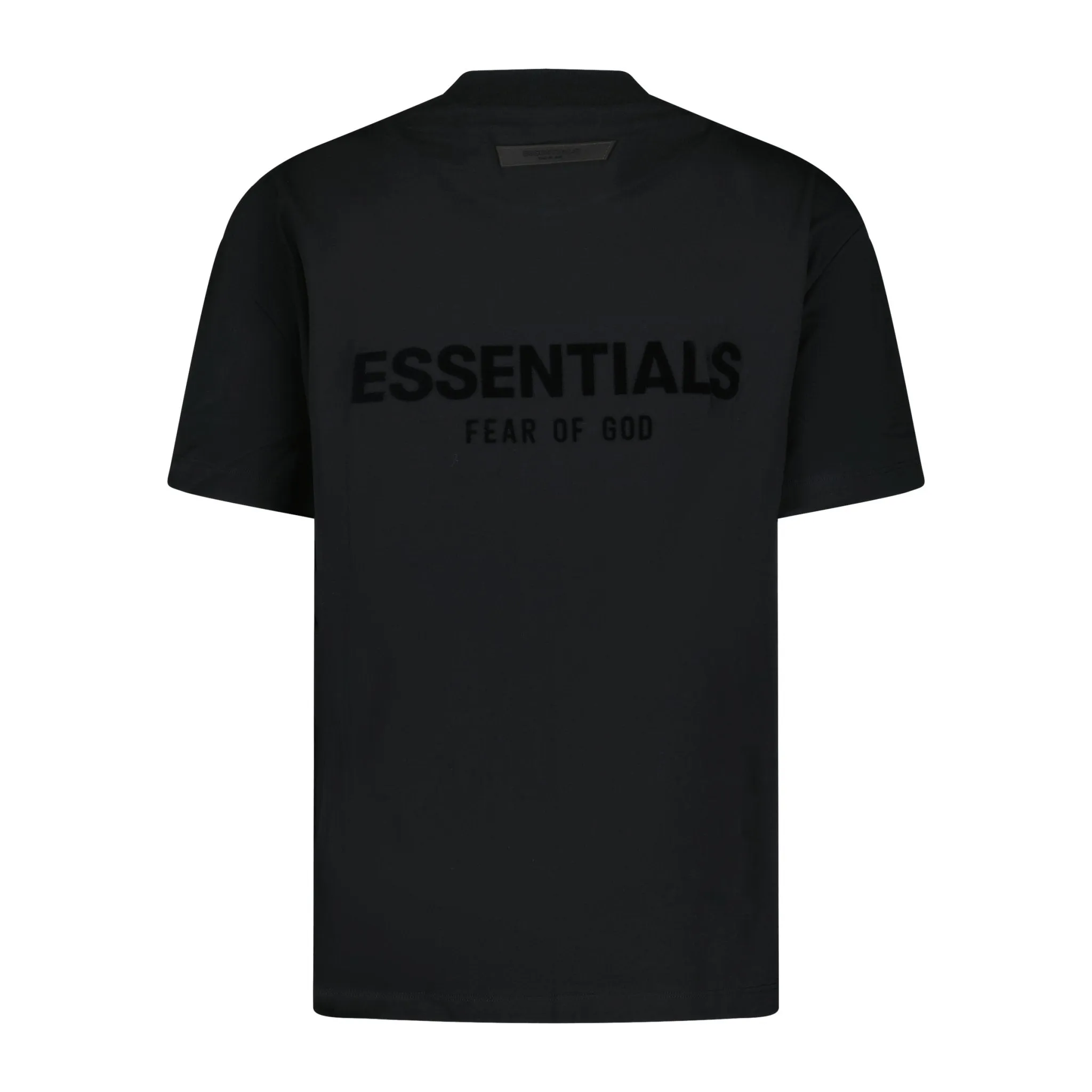 FEAR OF GOD ESSENTIALS ESSENTIALS T-SHIRT (STRETCH LIMO) BLACK