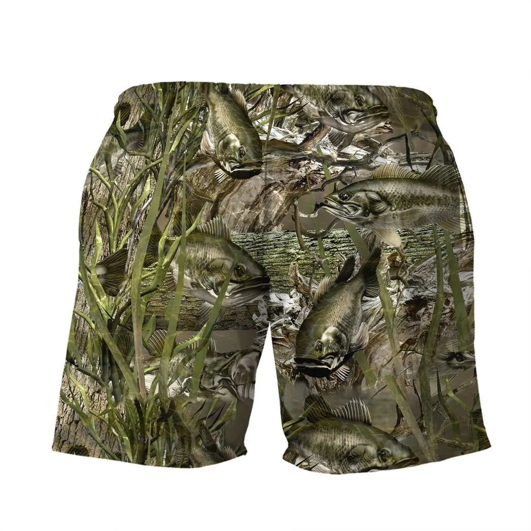 Gearhuman 3D Camo Fishing Hawaii Shirt