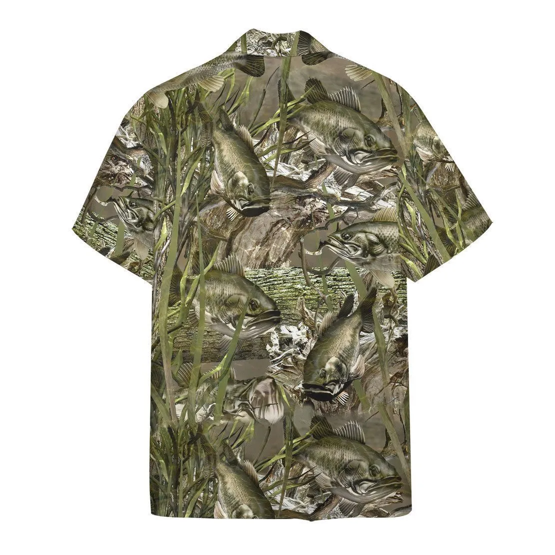 Gearhuman 3D Camo Fishing Hawaii Shirt