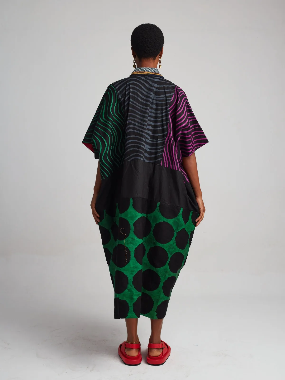 Green Abidjan Dress