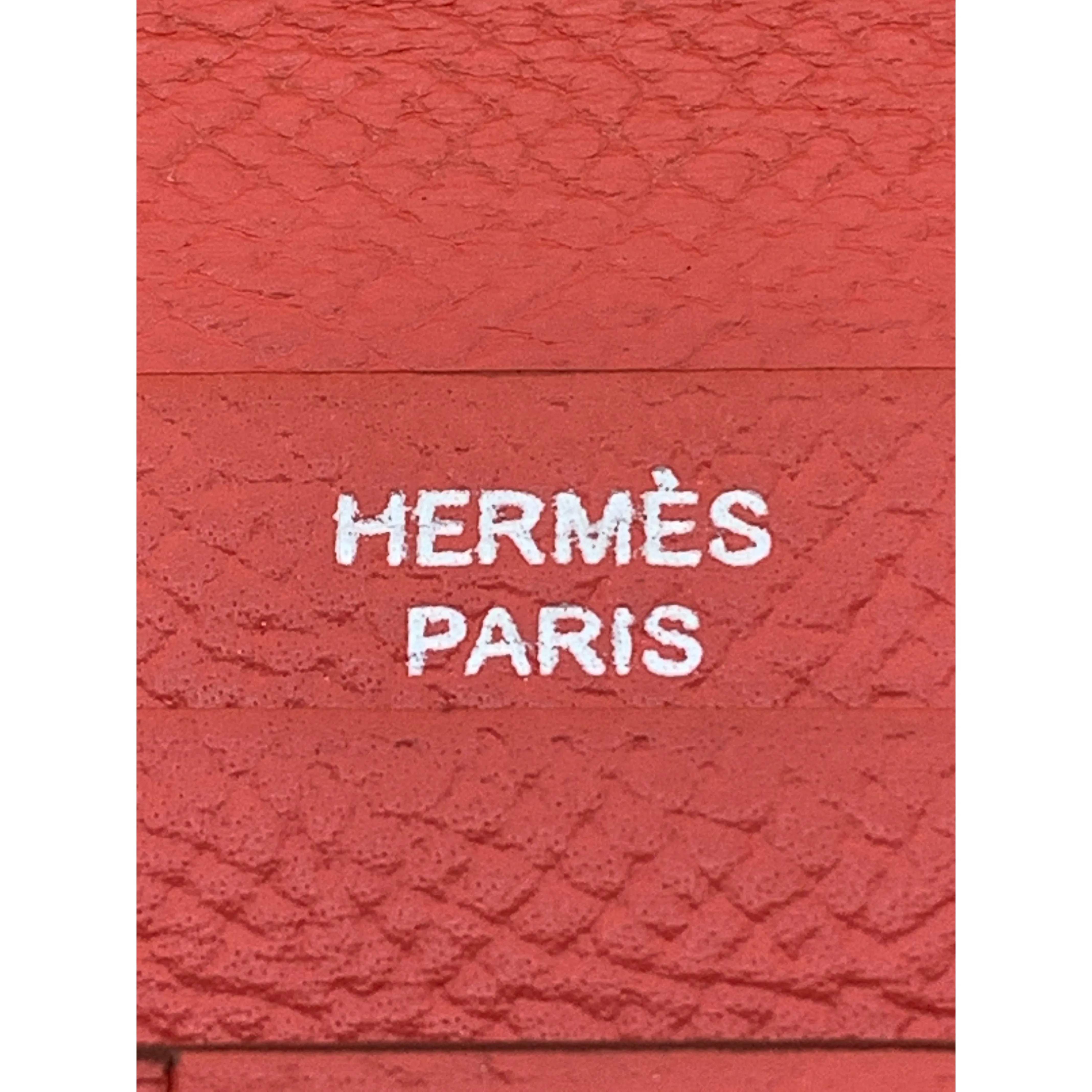 #HERMES/Long Wallet/PNK/Leather