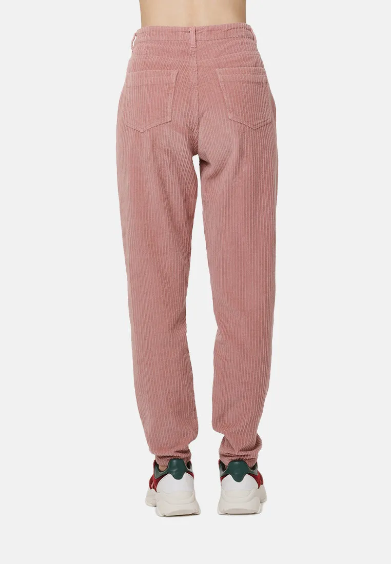 high waist corduroy pants