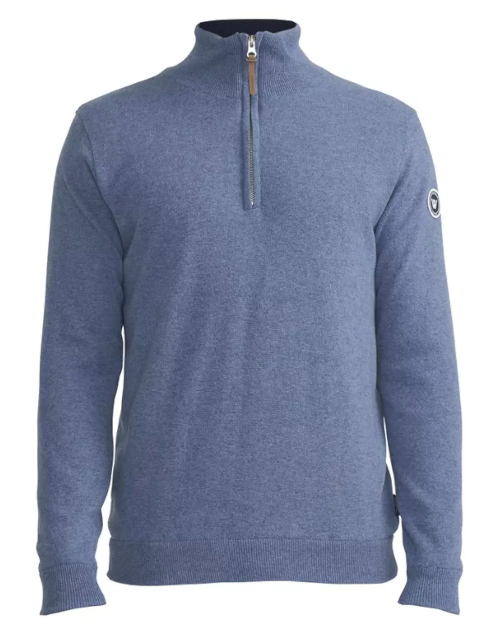 HOLEBROOK Stellan T-Neck Windproof - Fade Blue