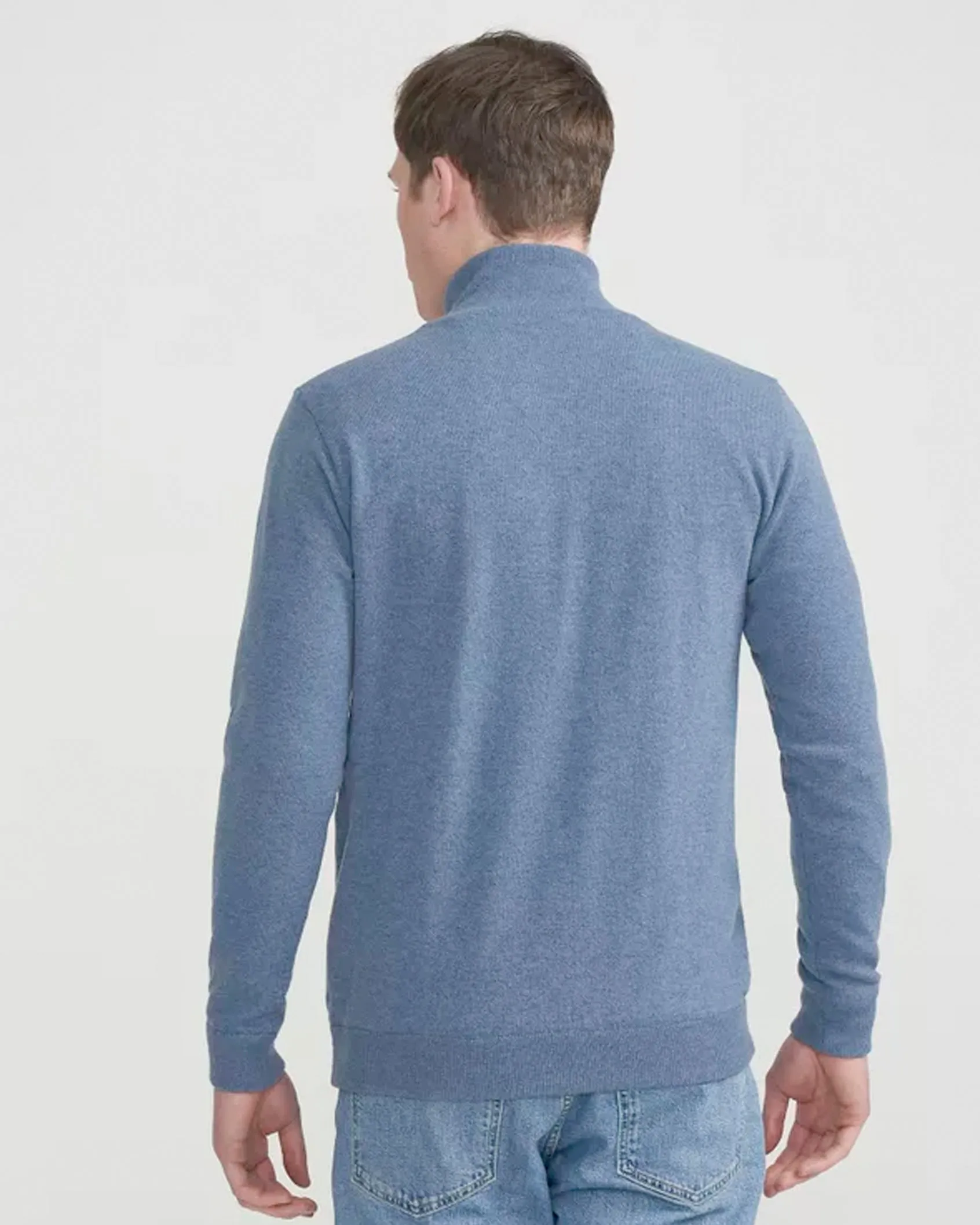 HOLEBROOK Stellan T-Neck Windproof - Fade Blue