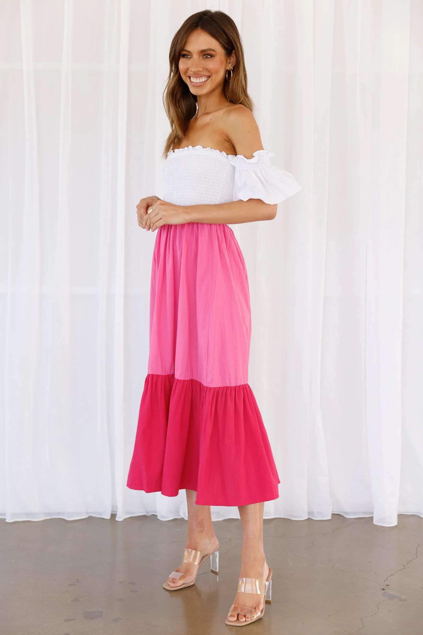 Jeret Dress - Pink