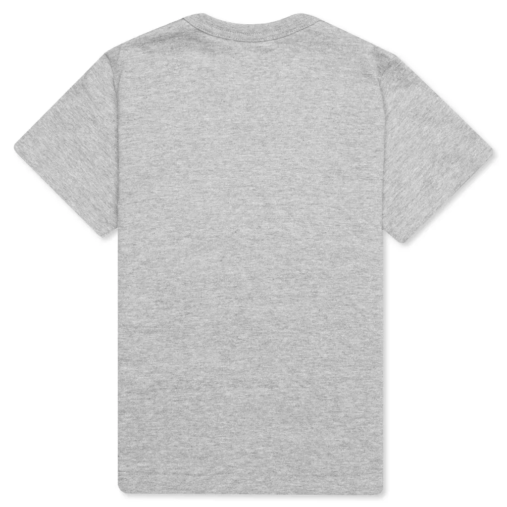 Kid's Black Emblem T-Shirt - Grey