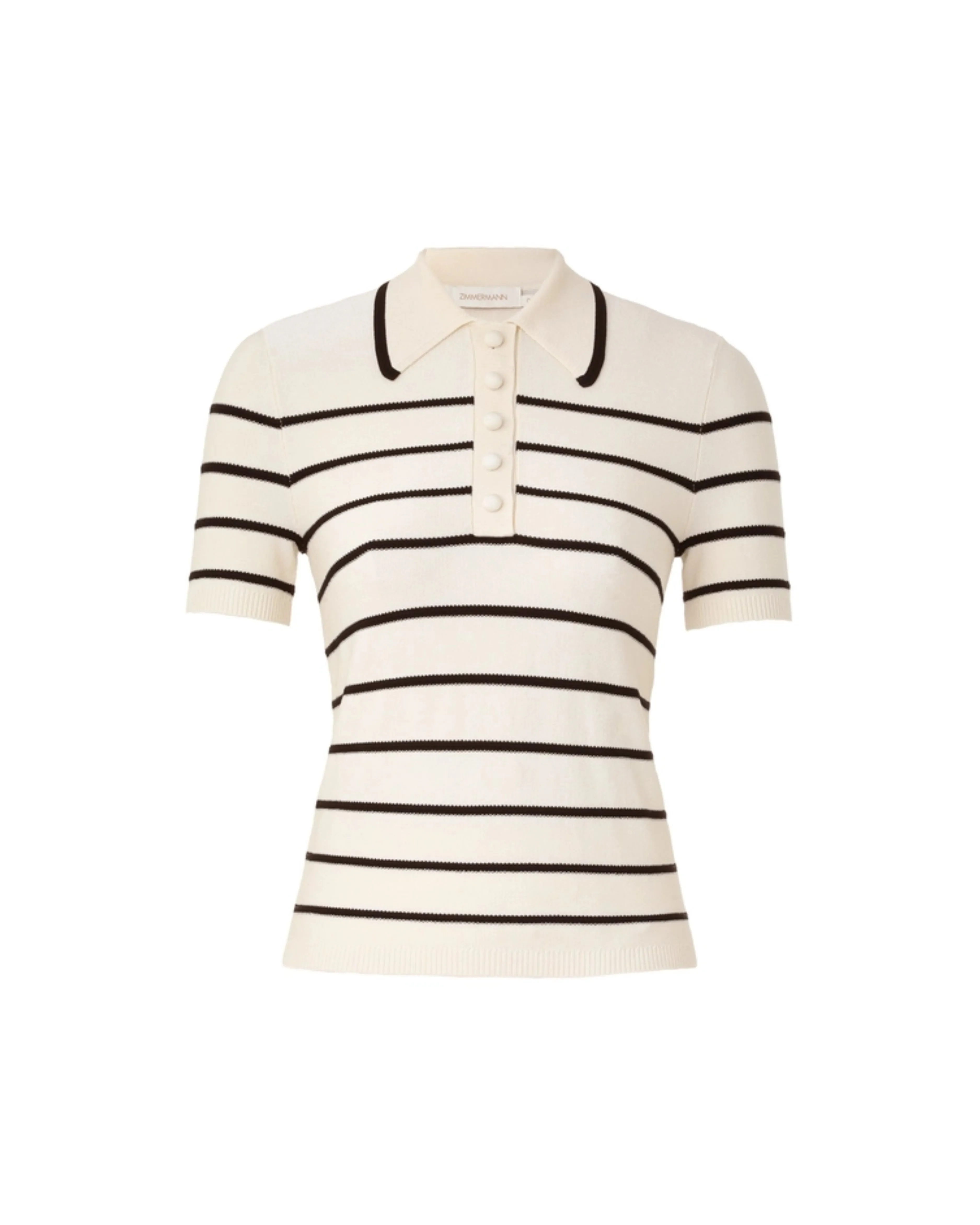 Knit Stripe Polo