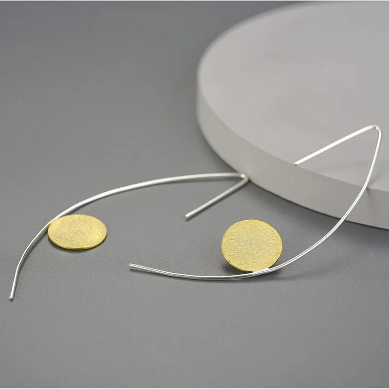 Minimalistic Eyes - Dangle Earrings