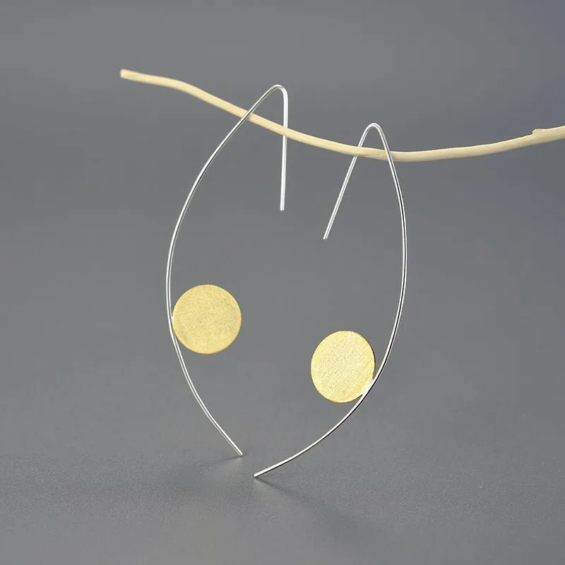 Minimalistic Eyes - Dangle Earrings