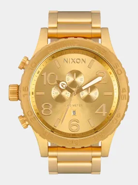 Nixon 51-30 Chrono Watch - All Gold