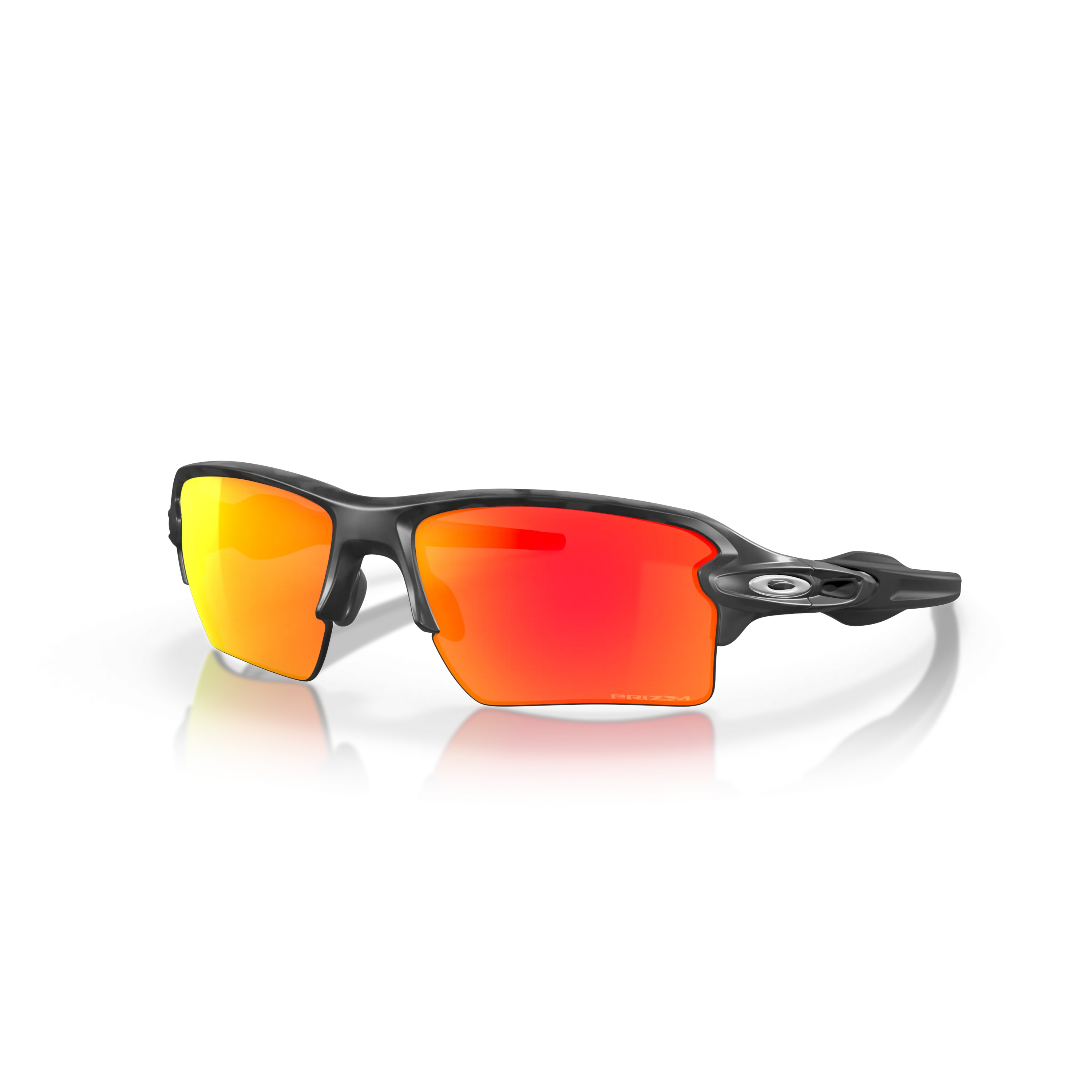 Oakley Flak 2.0 Xl Prizm Ruby Lenses - Black Camo Frame