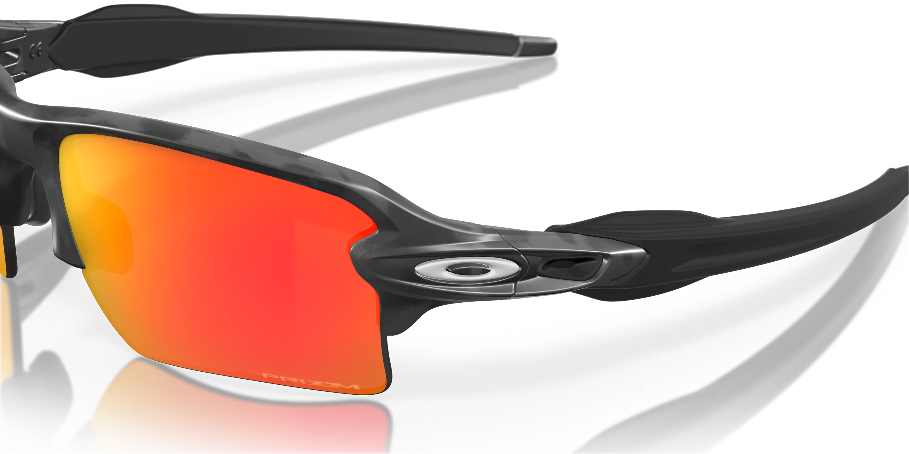 Oakley Flak 2.0 Xl Prizm Ruby Lenses - Black Camo Frame