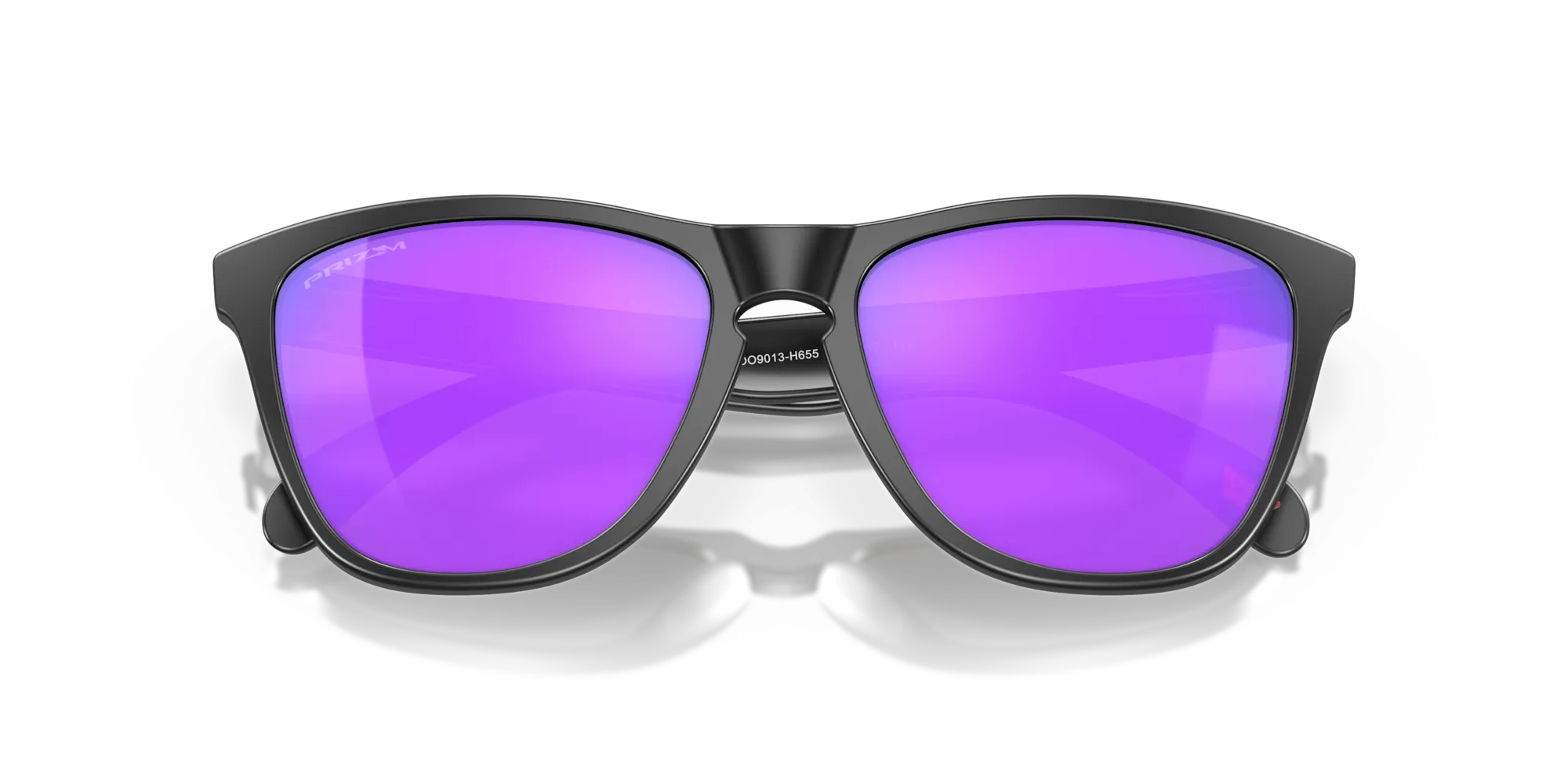 Oakley Frogskins Prizm Violet Lenses Matte Black Frame