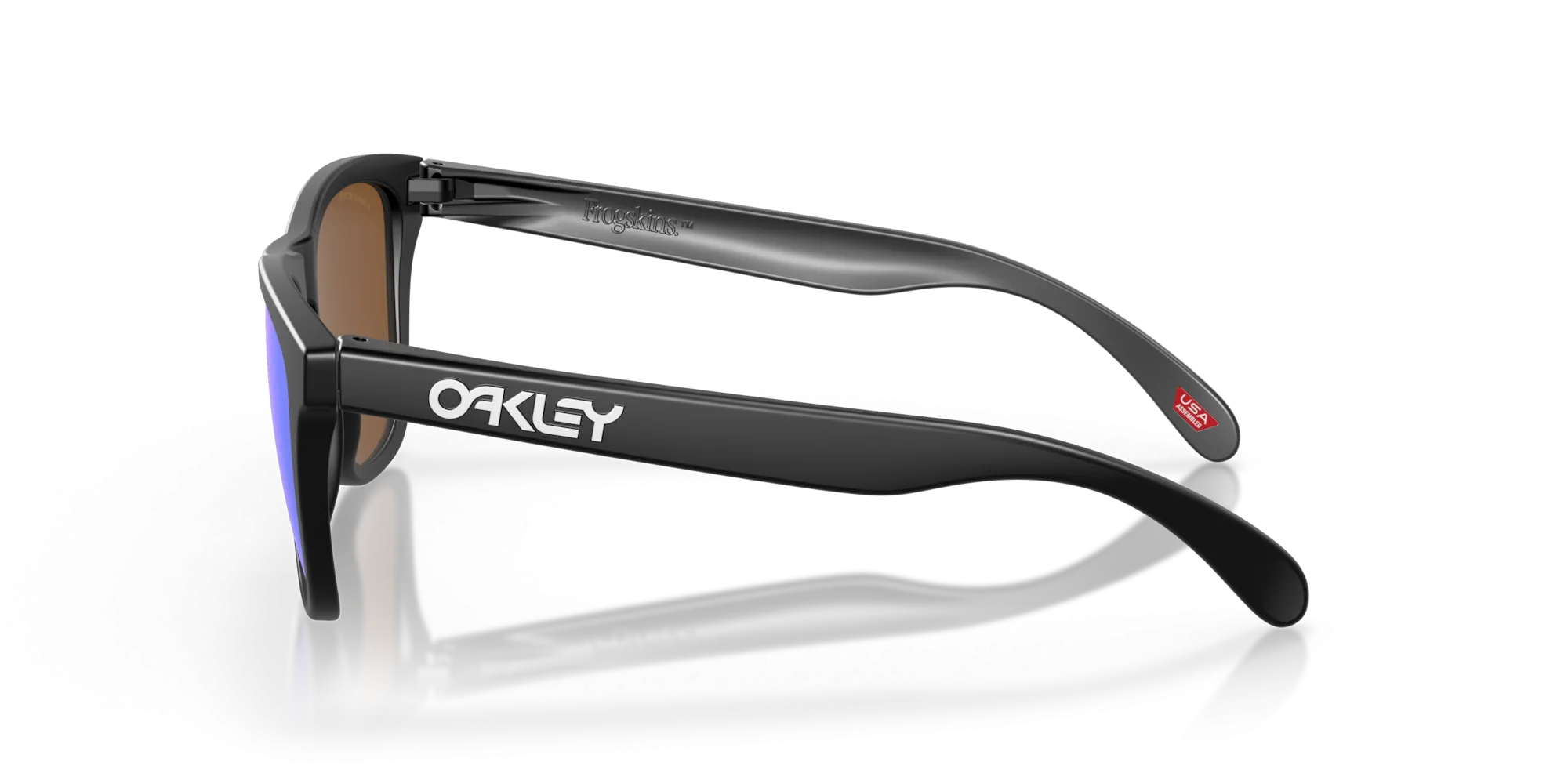 Oakley Frogskins Prizm Violet Lenses Matte Black Frame