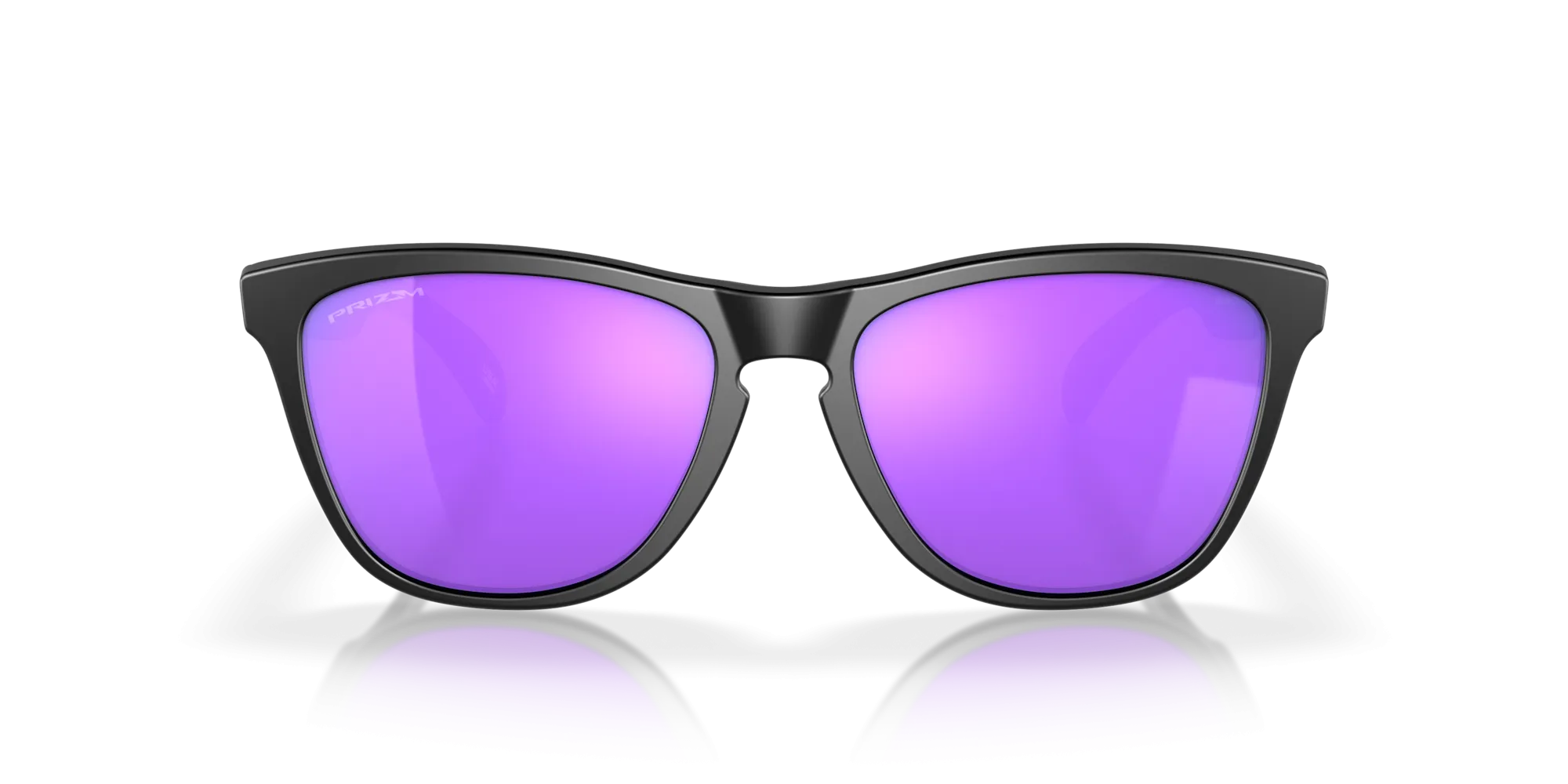 Oakley Frogskins Prizm Violet Lenses Matte Black Frame