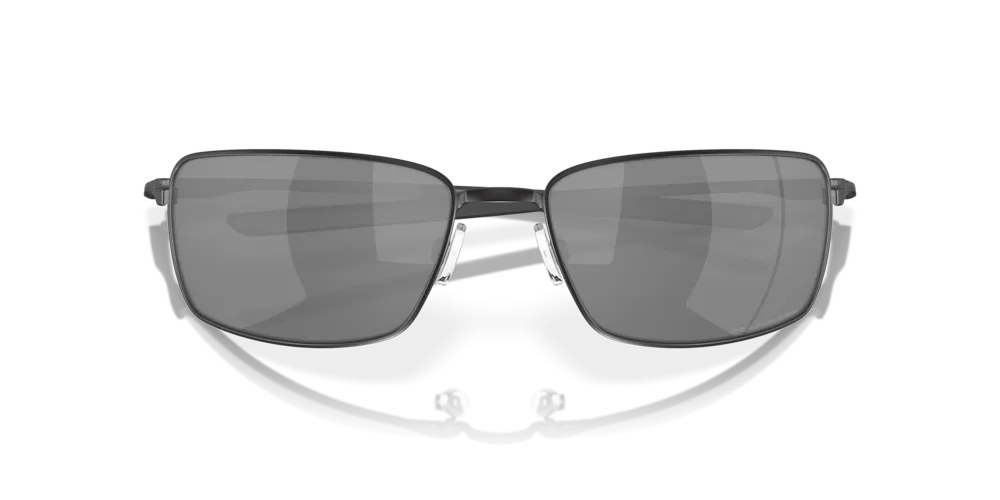 Oakley Square Wire Black Iridium Polarized Lenses Matte Black Frame