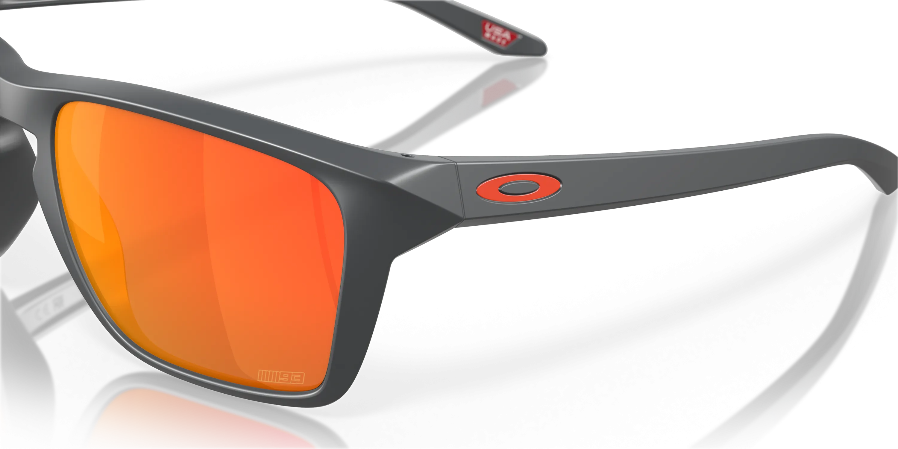 Oakley Sylas Marc Marquez Prizm Ruby Lenses - Matte Carbon Frame