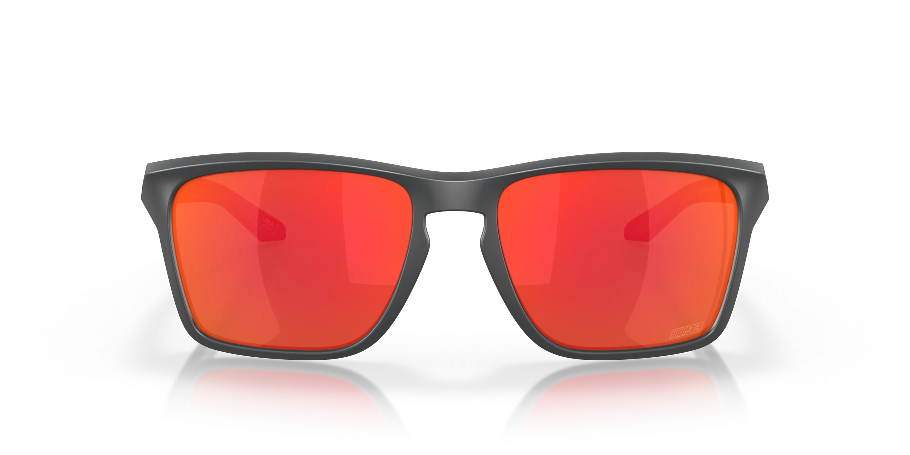 Oakley Sylas Marc Marquez Prizm Ruby Lenses - Matte Carbon Frame