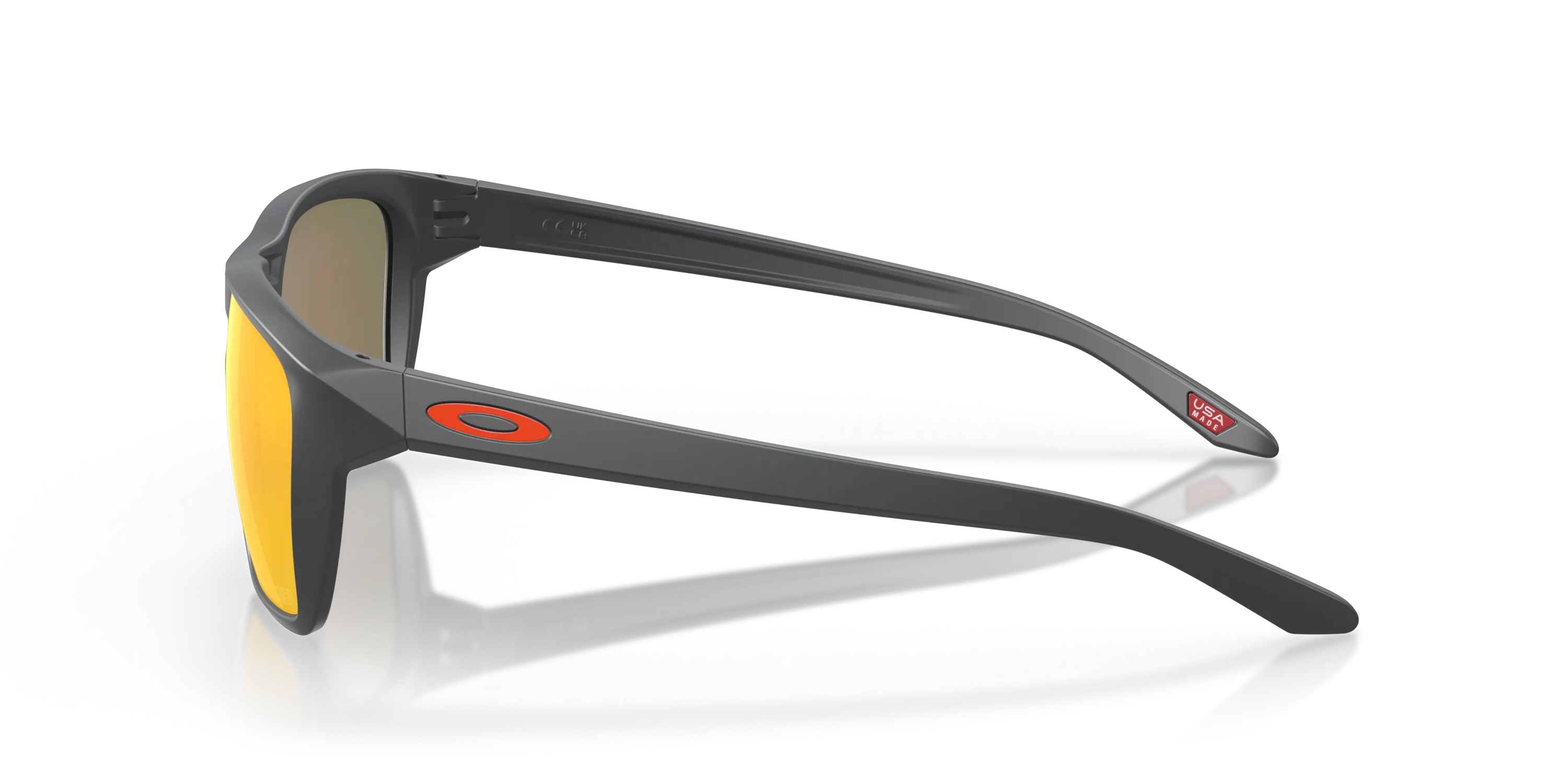 Oakley Sylas Marc Marquez Prizm Ruby Lenses - Matte Carbon Frame