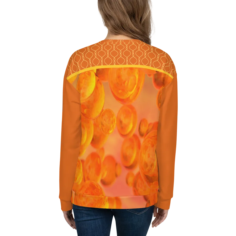 Orange Plasma Sweatshirt