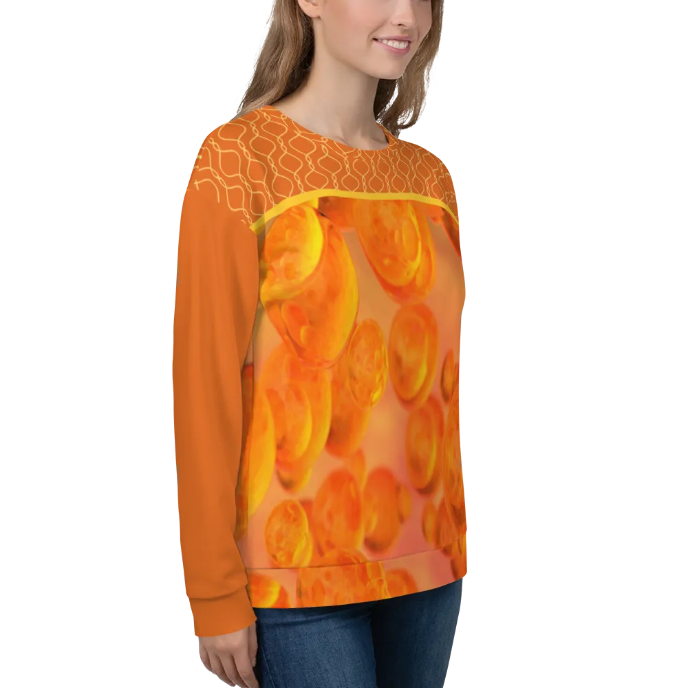 Orange Plasma Sweatshirt