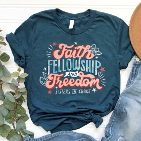 *Patriotic Edition* Sisters in Christ Tee