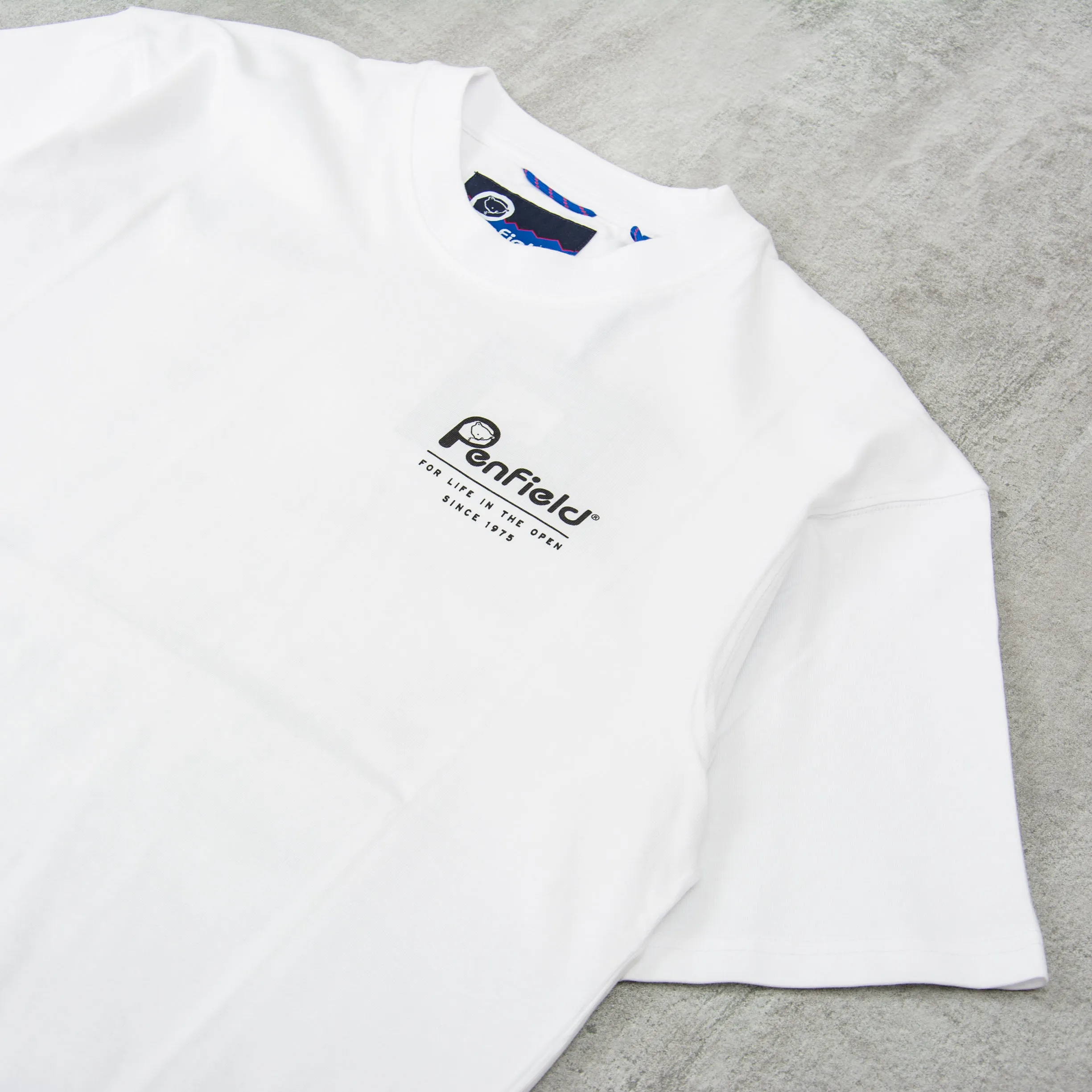 Penfield Valley Back Print Tee - Bright White