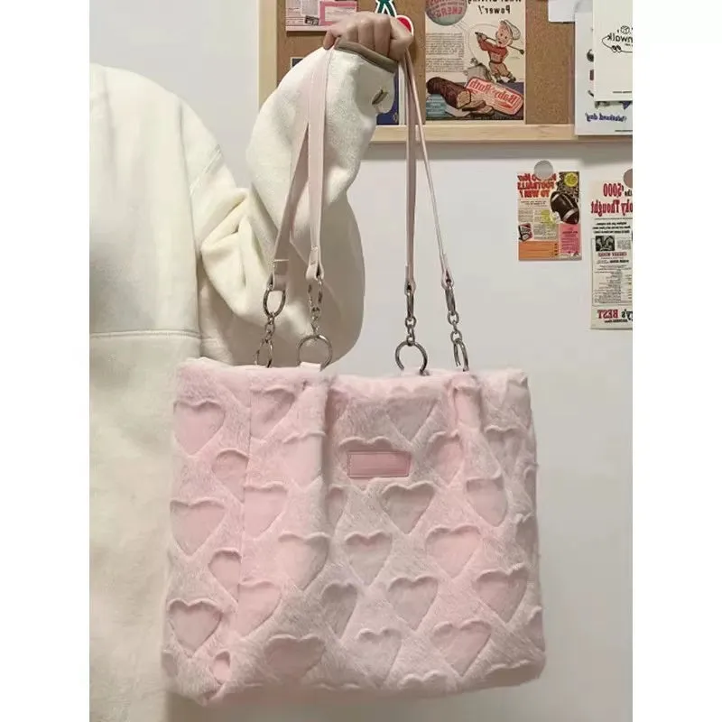 Pink Heart Bag Purse - Kimi