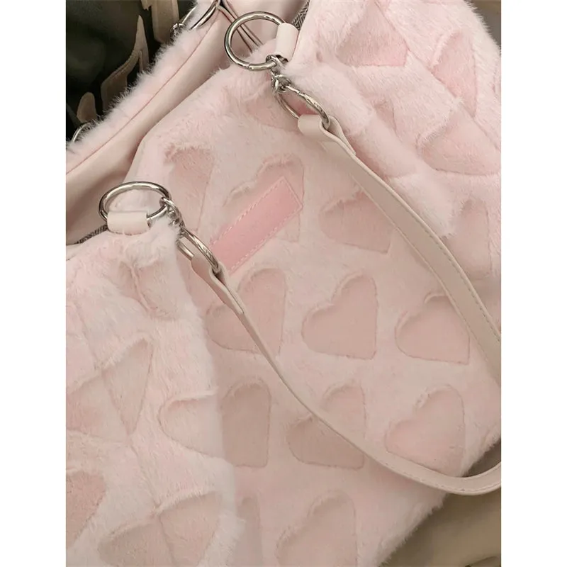 Pink Heart Bag Purse - Kimi