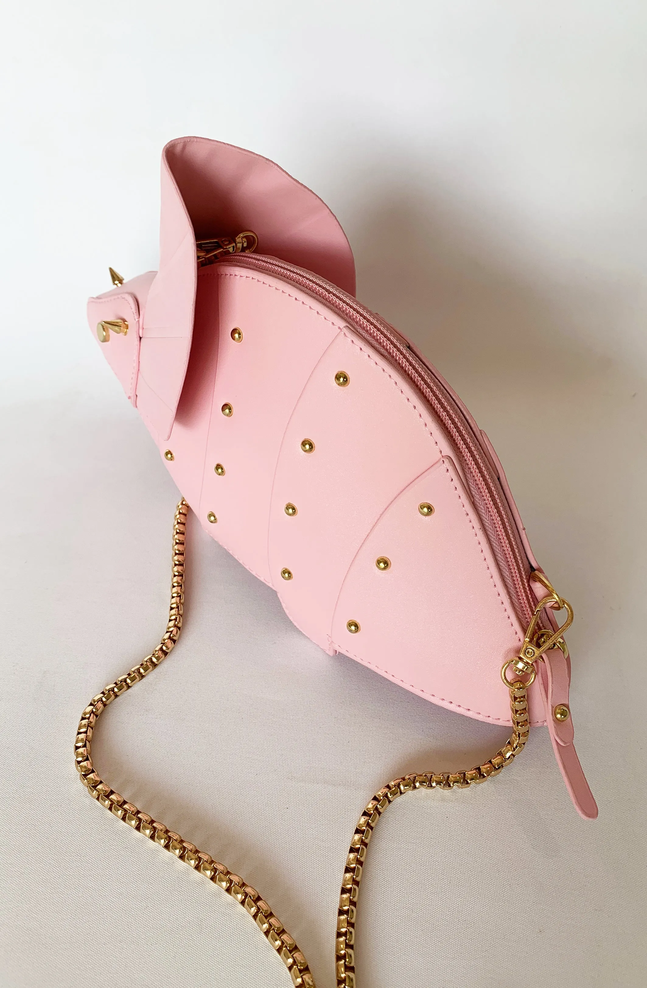 Pink Triceratops handbag