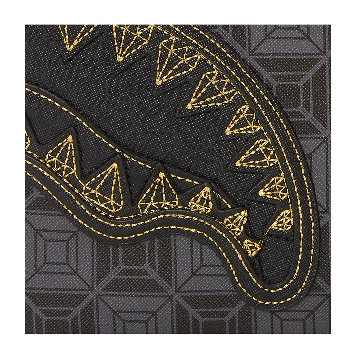 Pochette Sprayground AI4 Diamond Nero / Oro