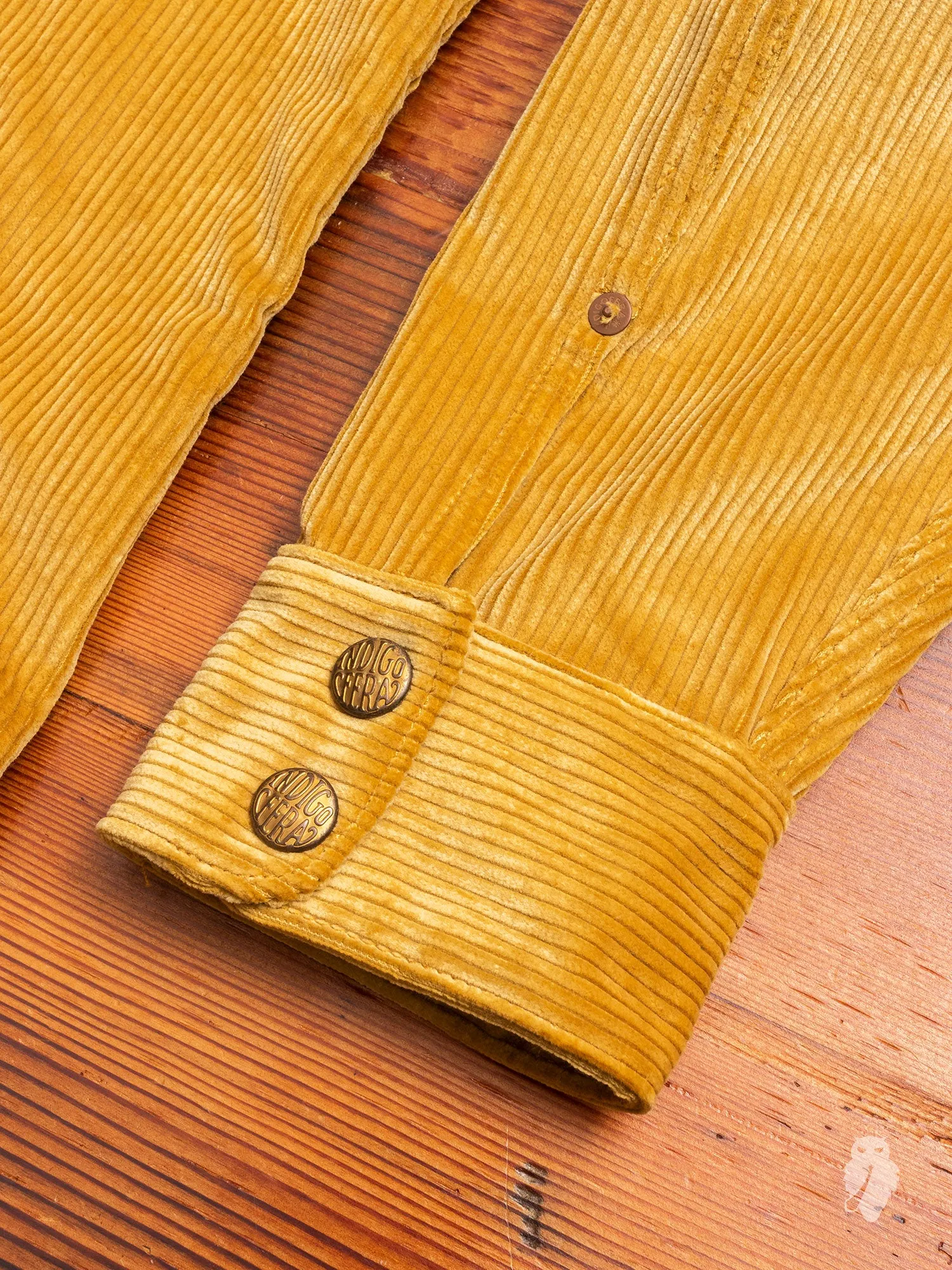 "Eagle Rising" Corduroy Jacket in California Gold