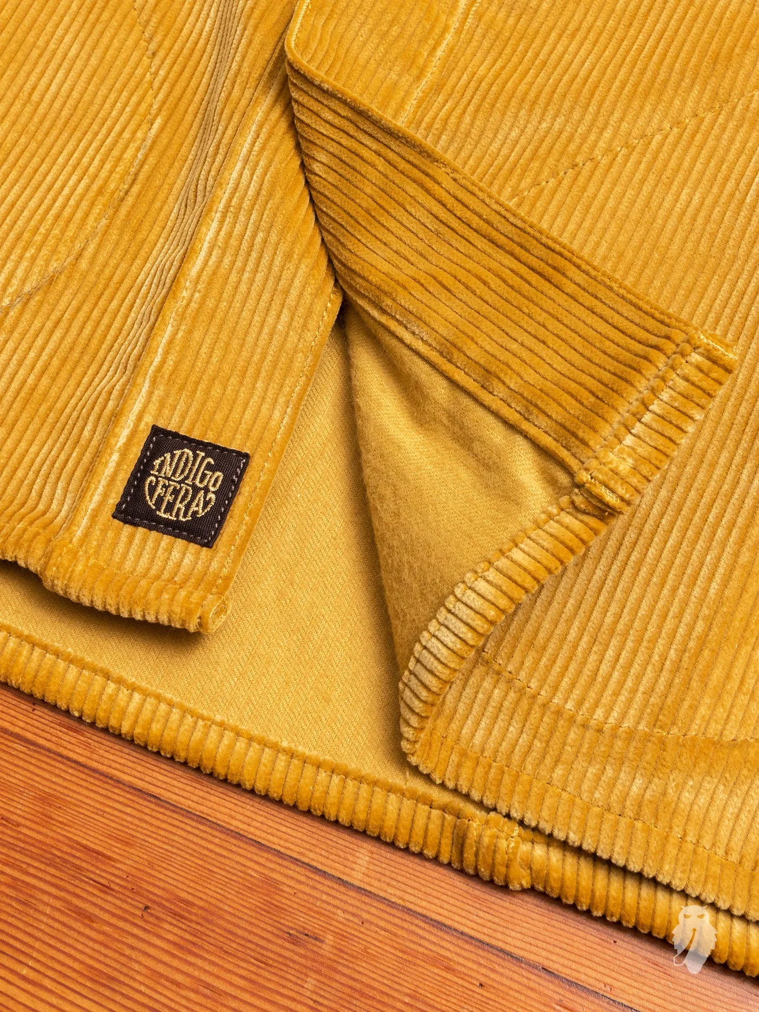 "Eagle Rising" Corduroy Jacket in California Gold