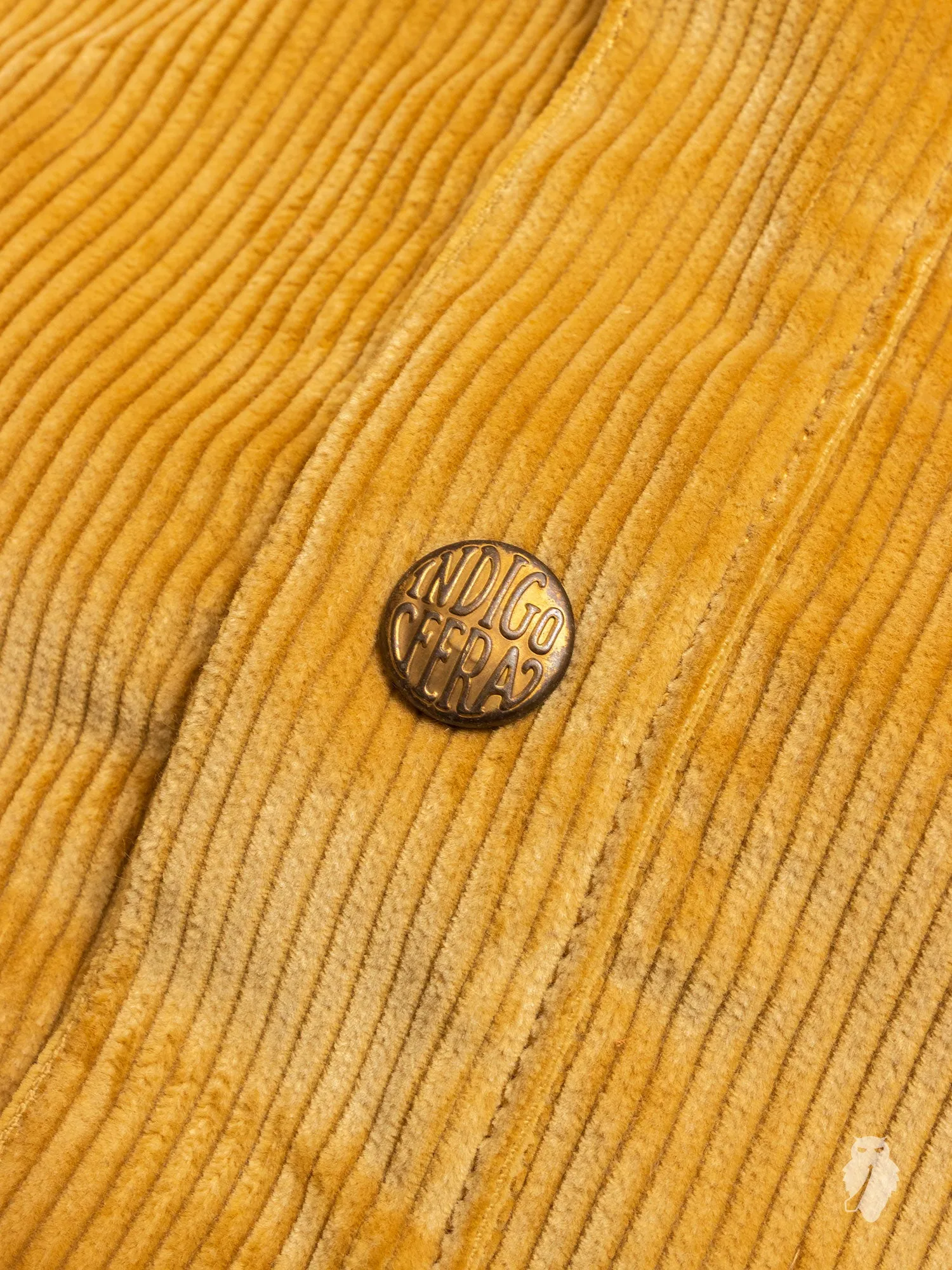 "Eagle Rising" Corduroy Jacket in California Gold