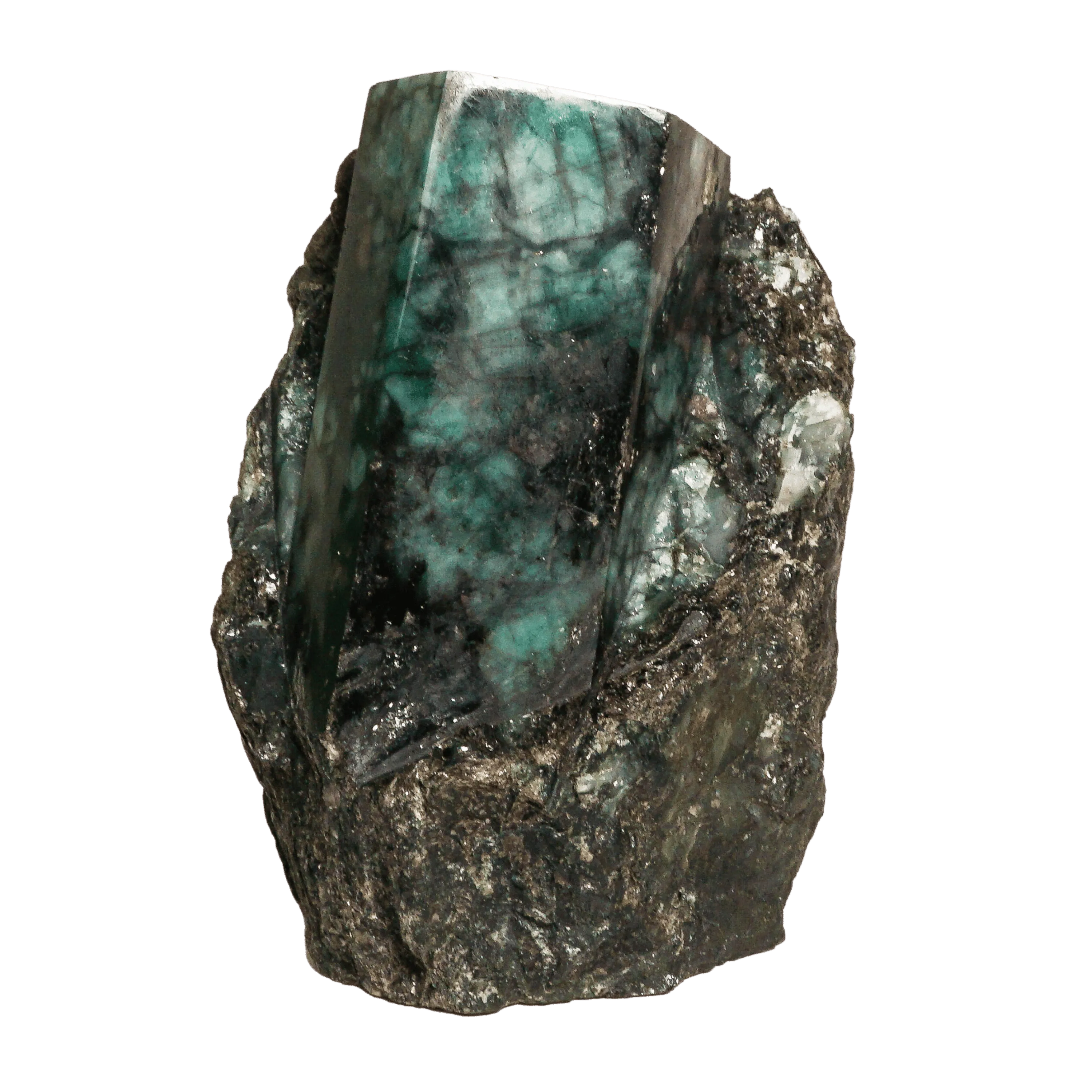 Raw Emerald on Matrix